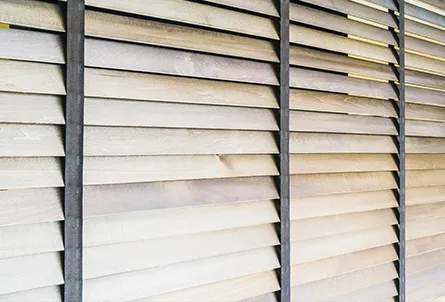 Wooden blinds