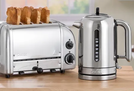 Dualit kettle and toaster